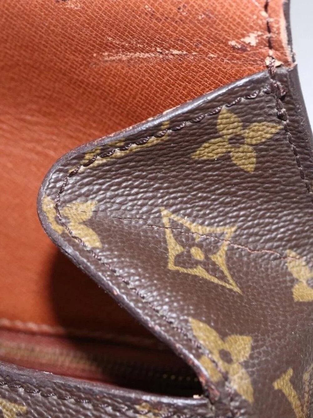 LOUIS VUITTON Monogram Saint Cloud GM Shoulder Bag M51242 LV Auth 171997 - Picture 10 of 16